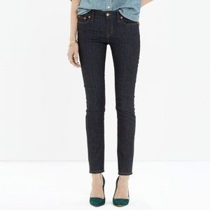 Madewell Alley Straight Dark Wash Jeans
